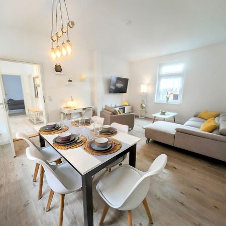 Casa Apartment Modern Vintage Flexibilitaet Pur- Perfektes Apartment Fuer Familien Und Geschaeftsreisende 5 Schlafplaetze, Vollausstattung, Amazon Prime & Parkplatz Inklusive Magdeburgo Exterior foto
