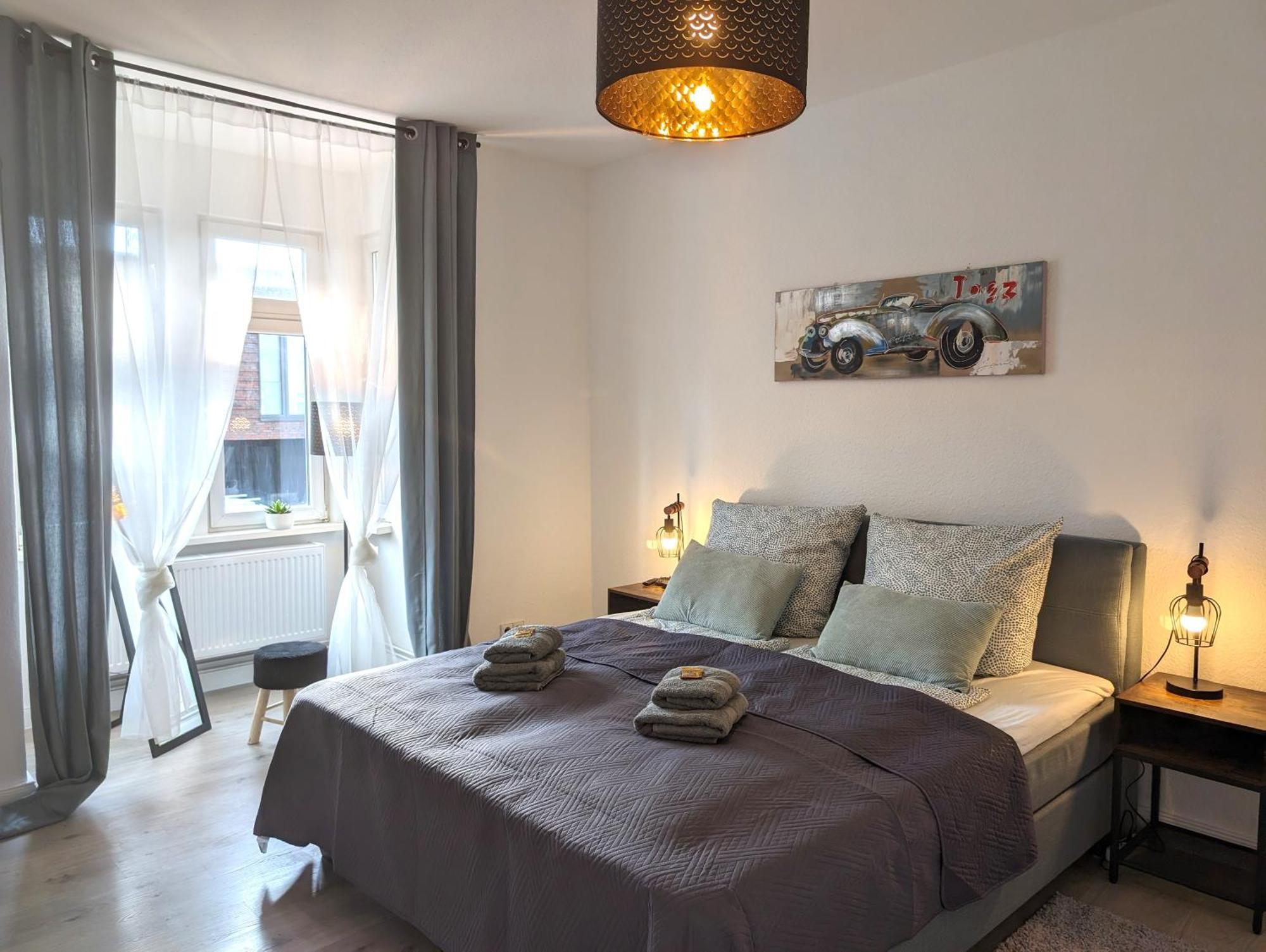 Casa Apartment Modern Vintage Flexibilitaet Pur- Perfektes Apartment Fuer Familien Und Geschaeftsreisende 5 Schlafplaetze, Vollausstattung, Amazon Prime & Parkplatz Inklusive Magdeburgo Exterior foto