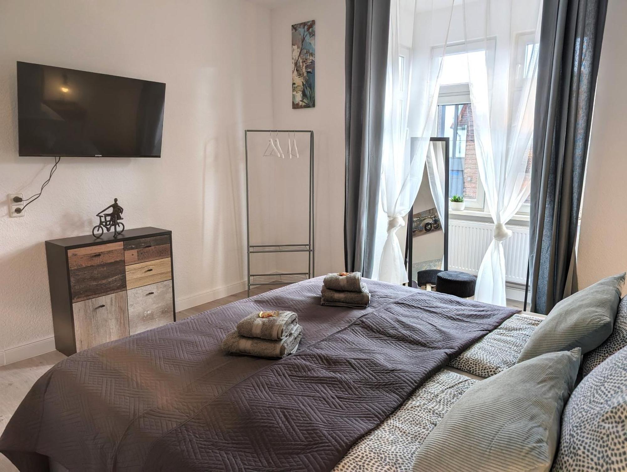 Casa Apartment Modern Vintage Flexibilitaet Pur- Perfektes Apartment Fuer Familien Und Geschaeftsreisende 5 Schlafplaetze, Vollausstattung, Amazon Prime & Parkplatz Inklusive Magdeburgo Exterior foto